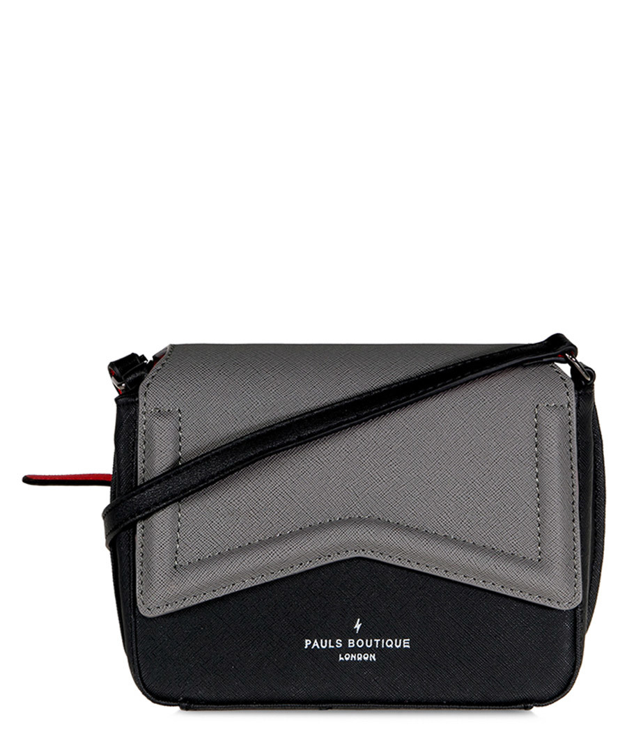 Ivy grey & black cross body Sale - Pauls Boutique
