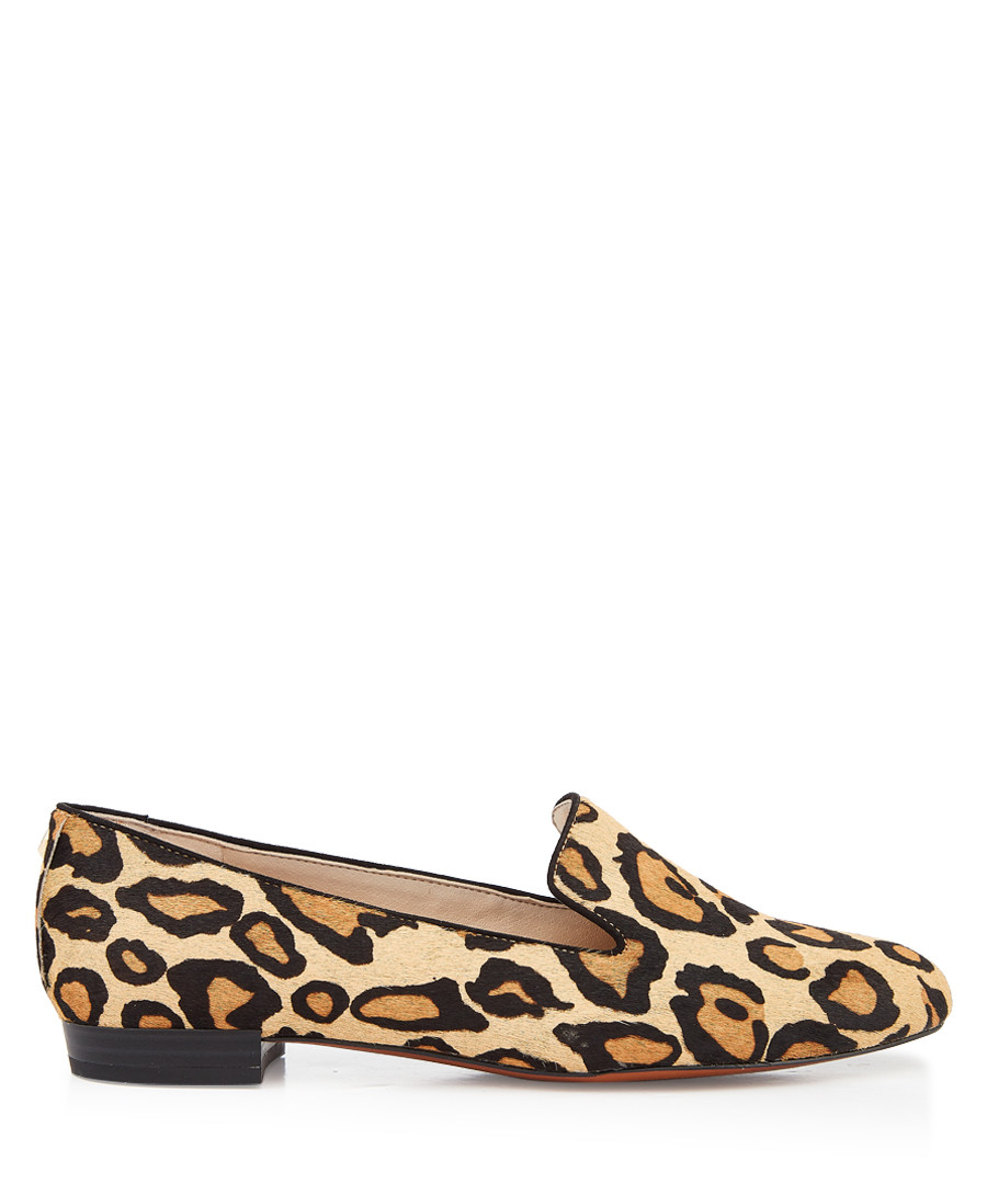 Jordy leopard print brahma hair loafers Sale - Sam Edelman