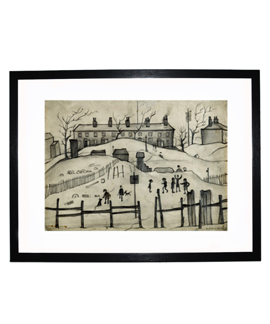 Houses In Broughton print 280x360mm Sale - L S Lowry