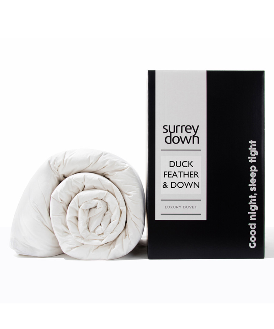 Superking duck feather & down 10.5T Sale - surrey down