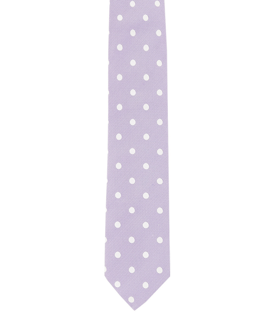 Red & navy pure silk stripe tie Sale - hackett