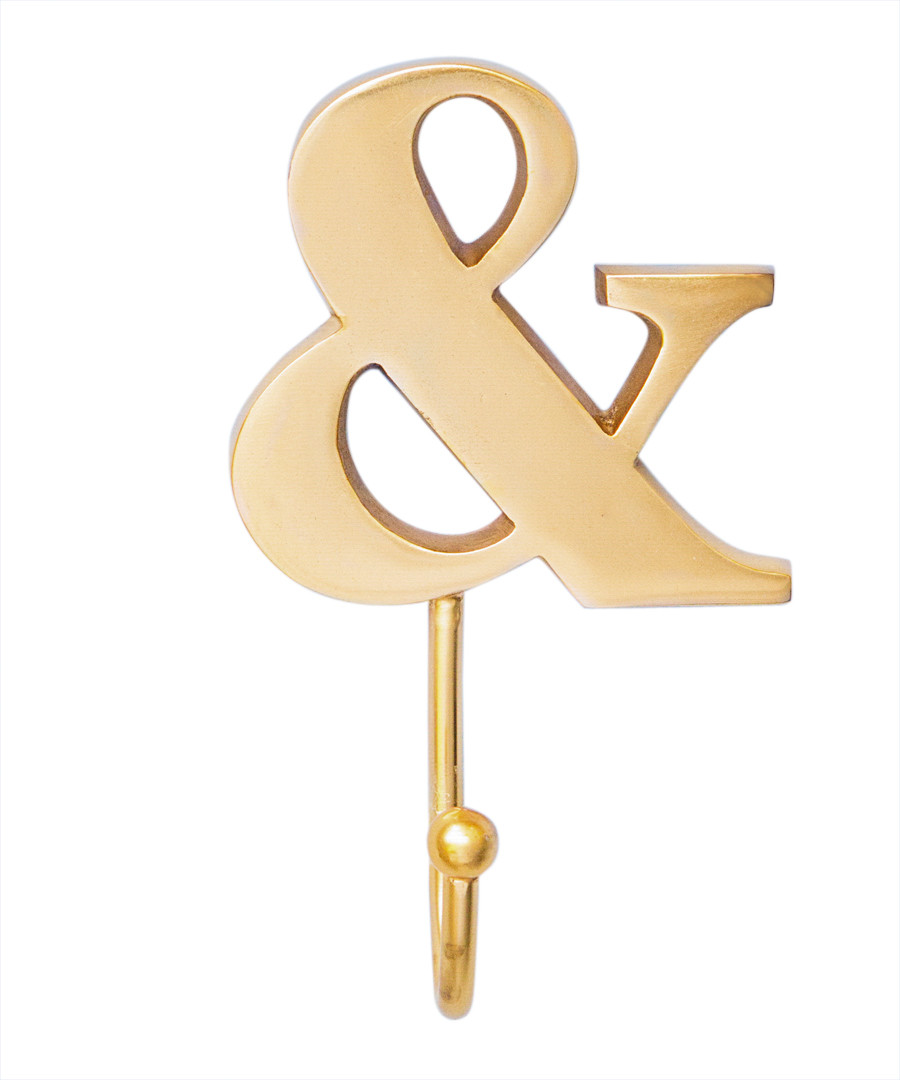 Gold-plated & symbol hook Sale - bomaby duck