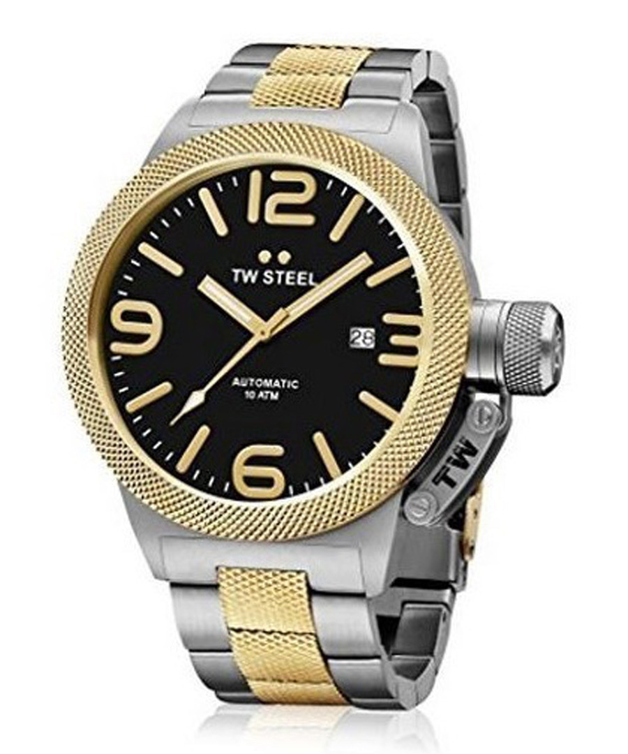 Two-tone & black stainless steel watch Sale - tw steel