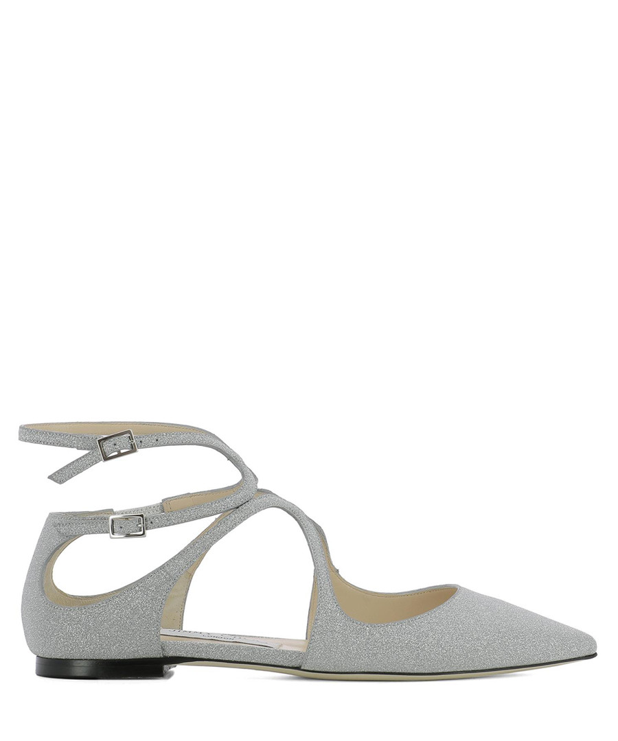 Lancer Flat silver leather sandals Sale - jimmy choo