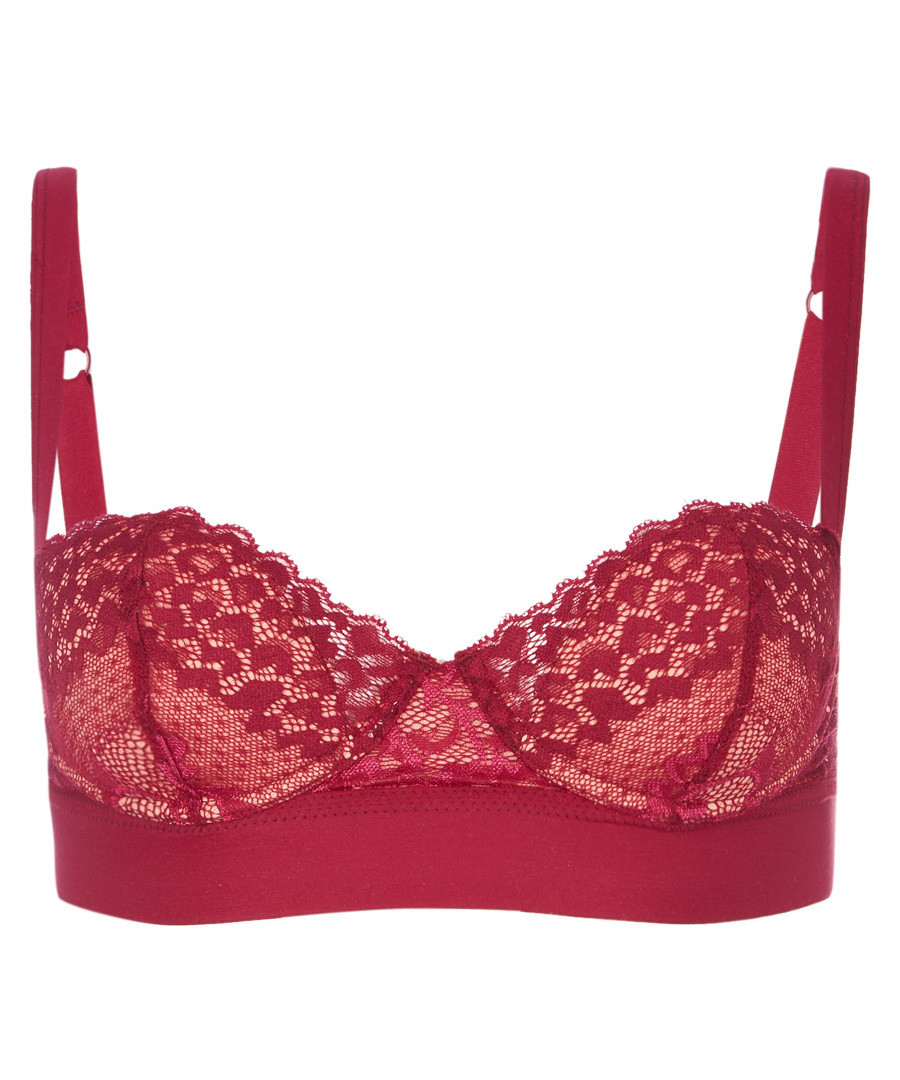 delilah dances wine longline bra Sale - heidi klum