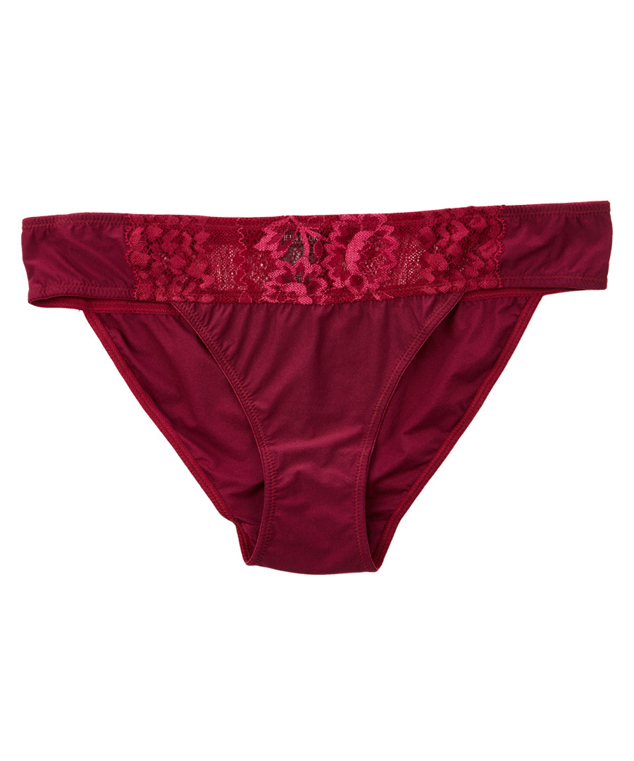 delilah dances wine bikini brief Sale - heidi klum