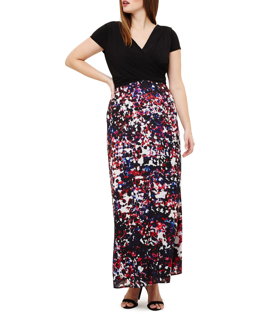 Felicity black & spots maxi dress Sale - phase eight