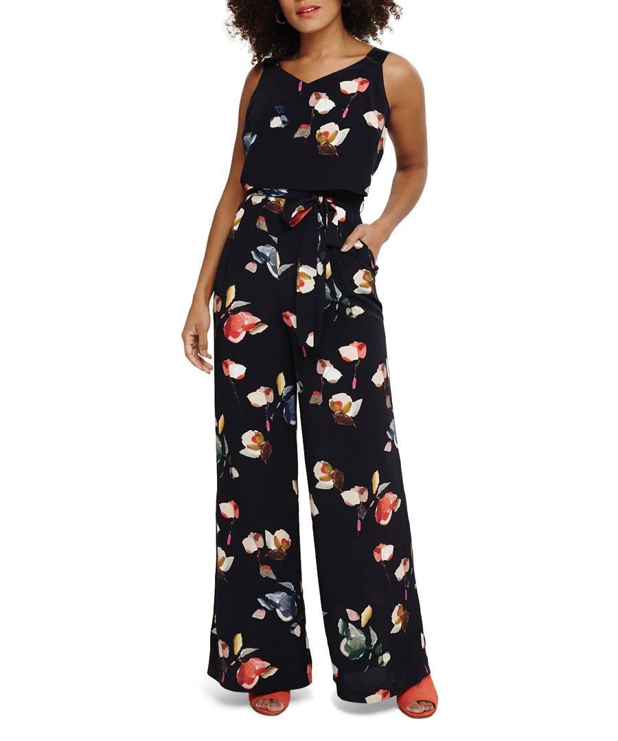Berdina navy & floral jumpsuit Sale - phase eight