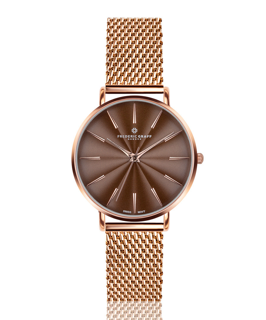 Monte Matt dual-tone mesh watch Sale - frederic graff