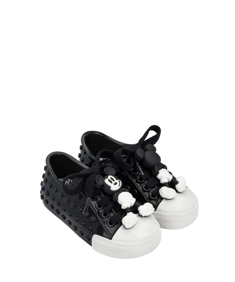 Girls' Black Mickey Mouse sneakers Sale - mini melissa