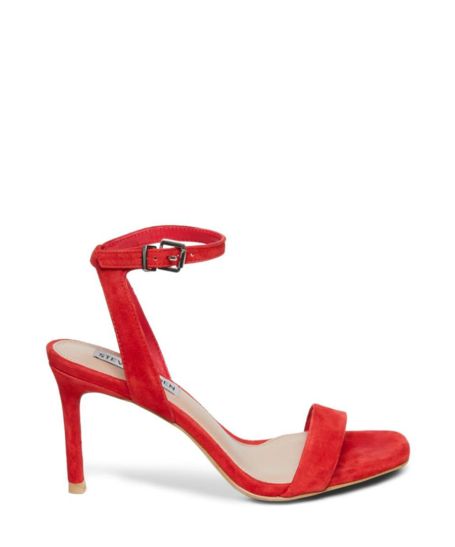 Faith red suede mid-heel sandals Sale - Steve Madden