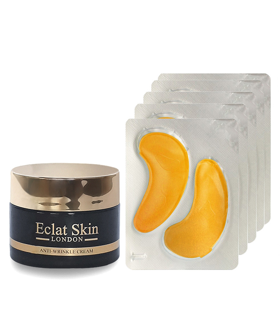 2pc Anti-ageing cream & eye patch set Sale - eclat skincare