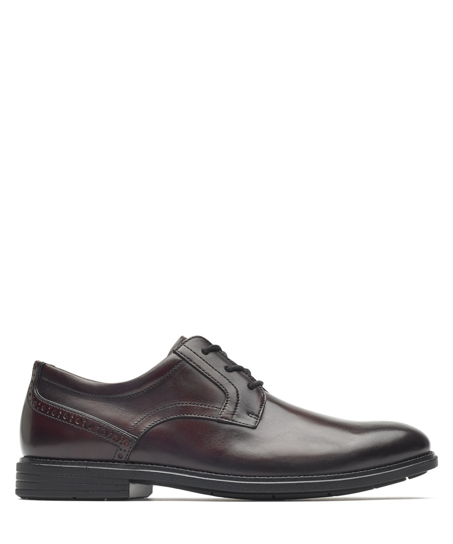 Madson burgundy leather Oxford shoes Sale - rockport