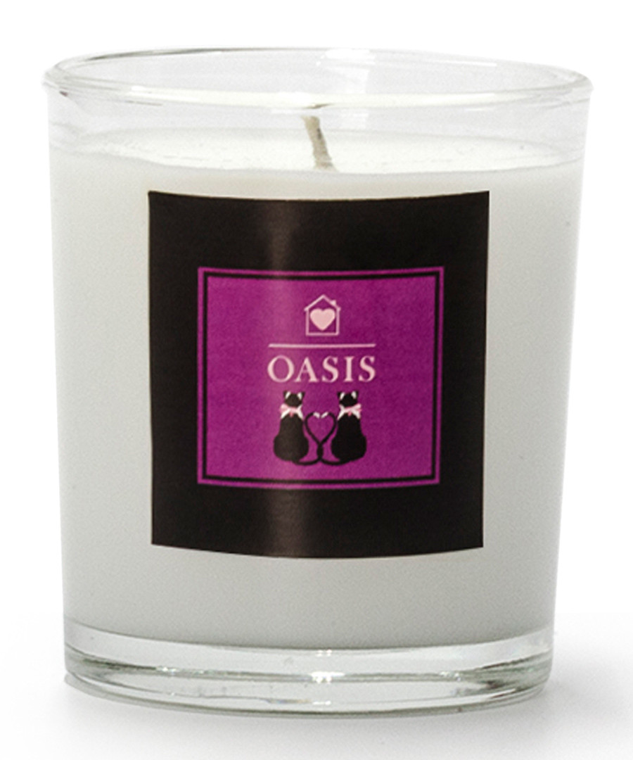 Raspberry & plum Blue Cross candle Sale - oasis