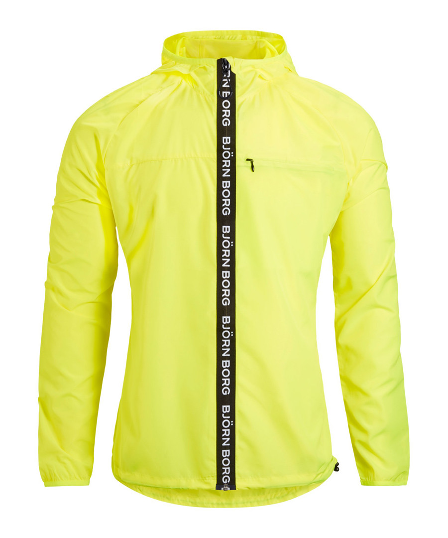 Men's yellow logo jacket Sale - Bjorn Borg