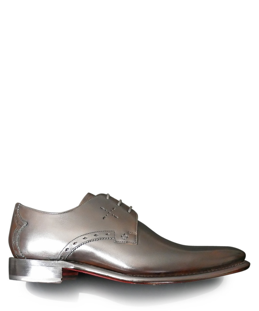 Gibson brown leather Derby shoes Sale - jeffery west