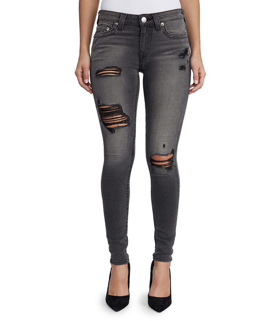 curvy cotton blend skinny jeans Sale - true religion