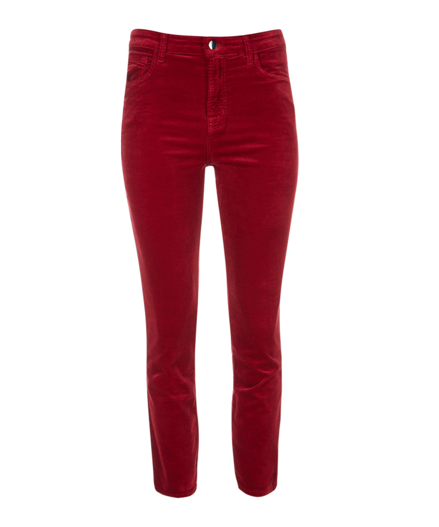 Ruby cherry cigarette crop jeans Sale - J Brand