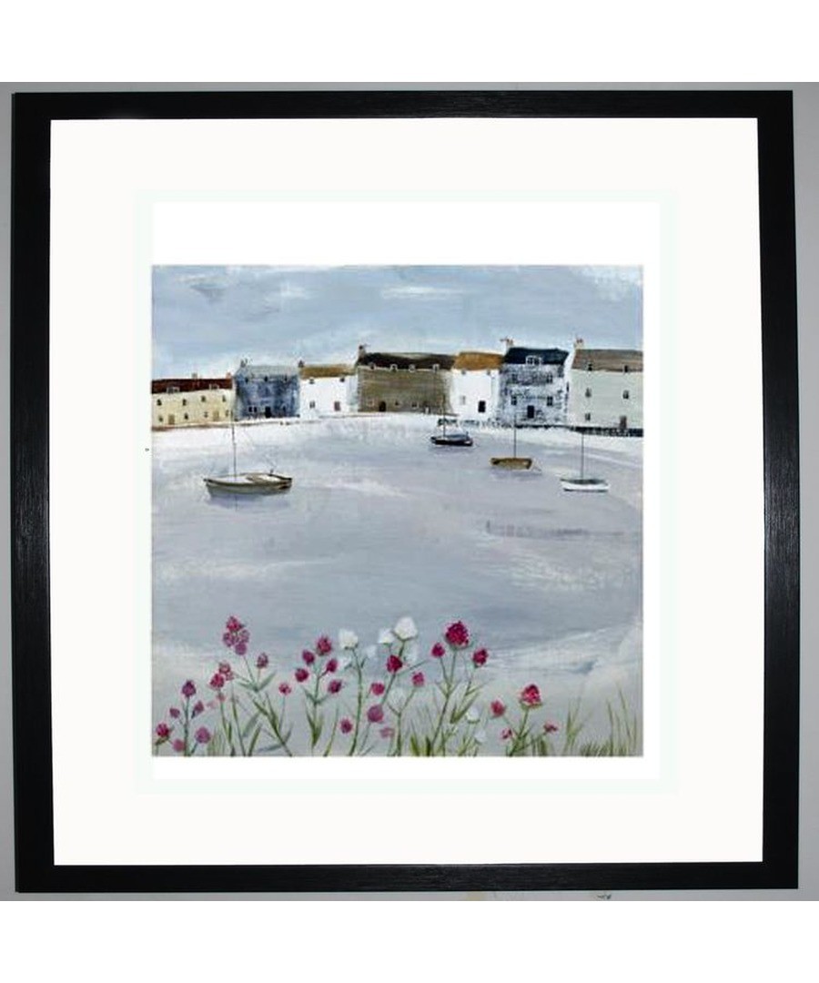 Quiet Moorings Art Print by Hannah Cole Sale - The Art Guys