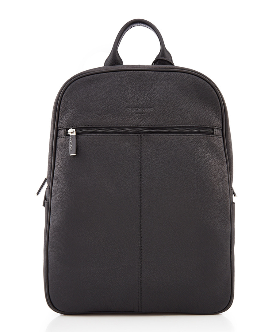 bermuda black pebble leather backpack Sale - DUCHAMP