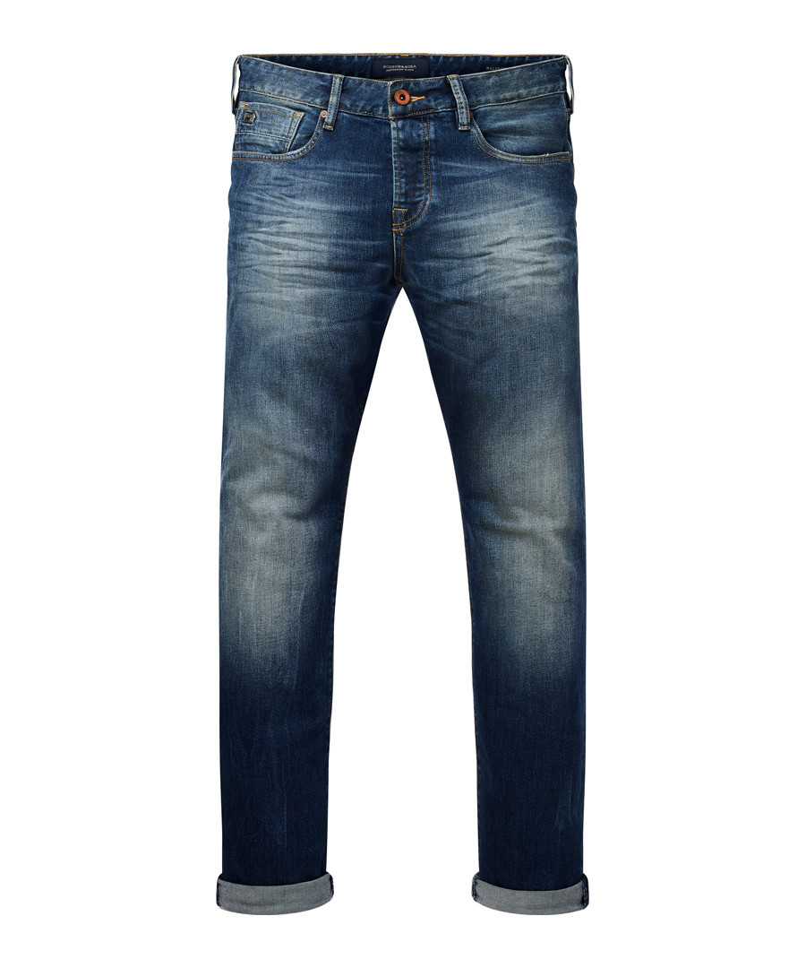 Ralston dark wash cotton slim jeans Sale - SCOTCH & SODA