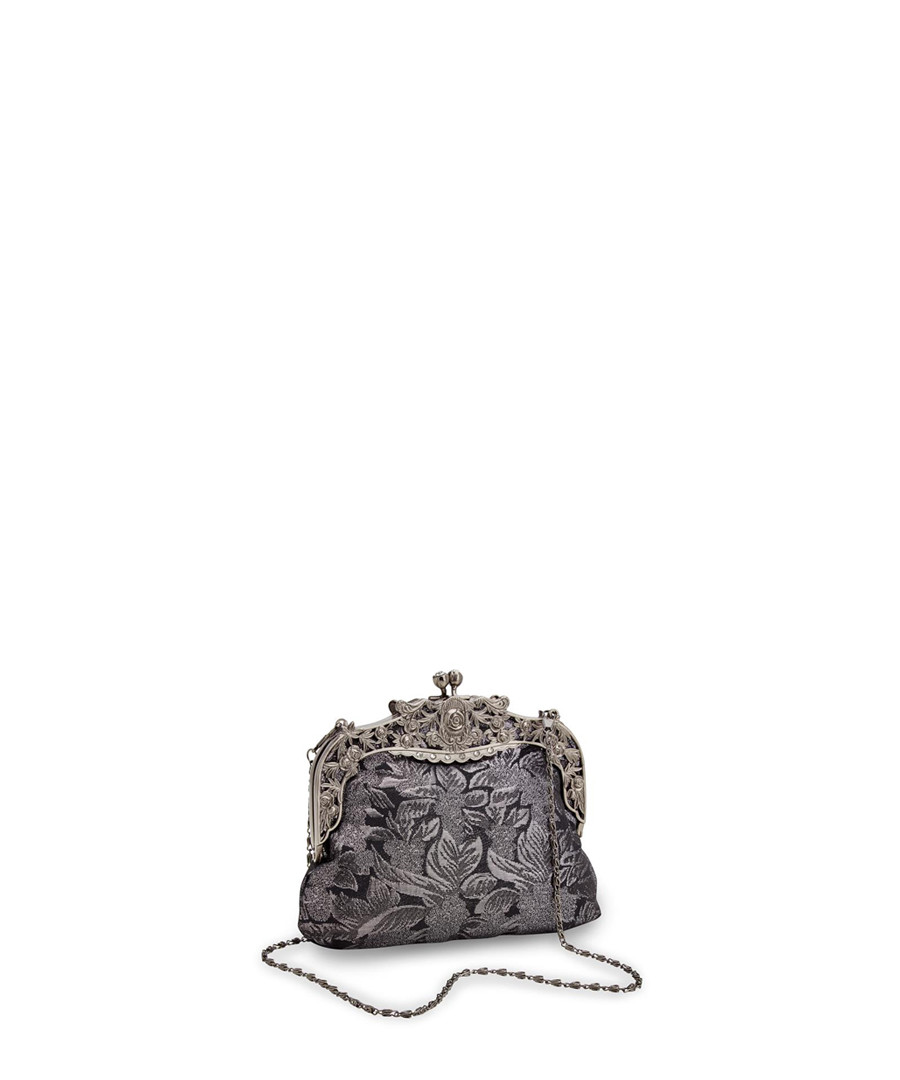 Mystery black & silver embellished bag Sale - joe browns