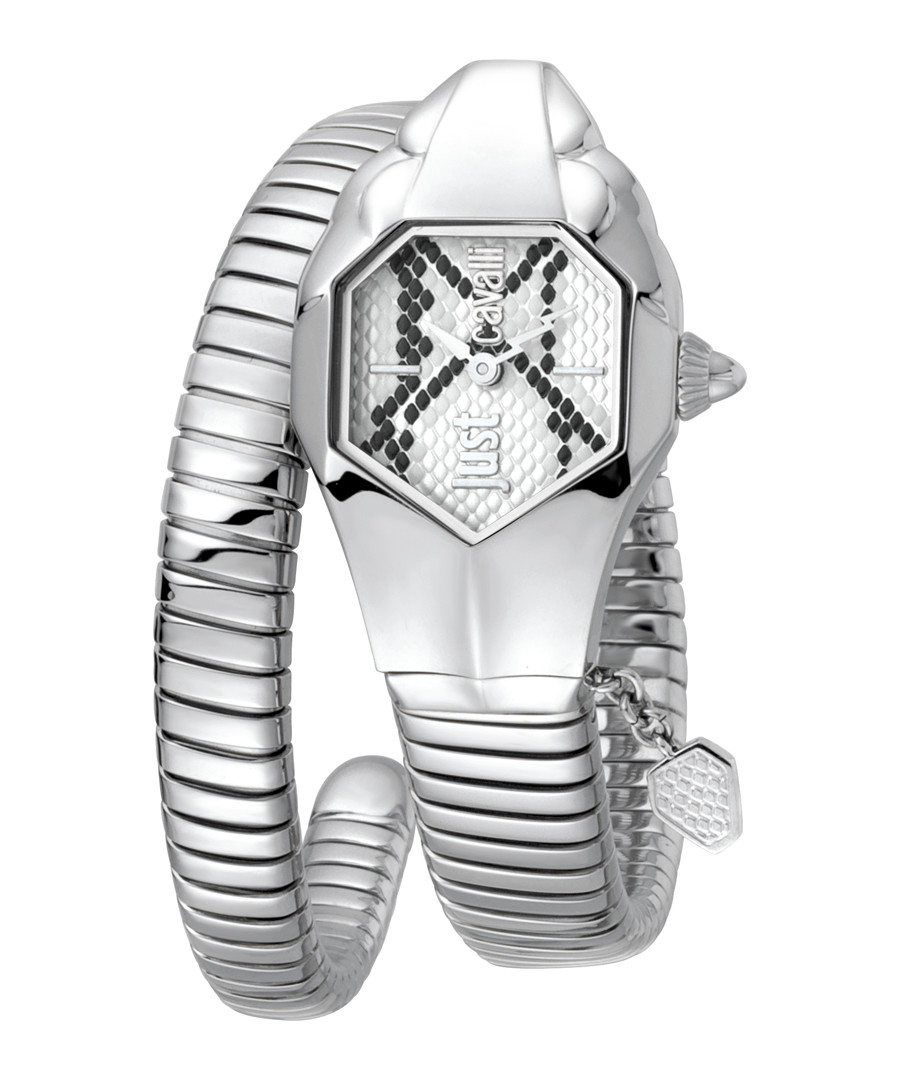 Stainless steel wrap snake watch Sale - JUST CAVALLI
