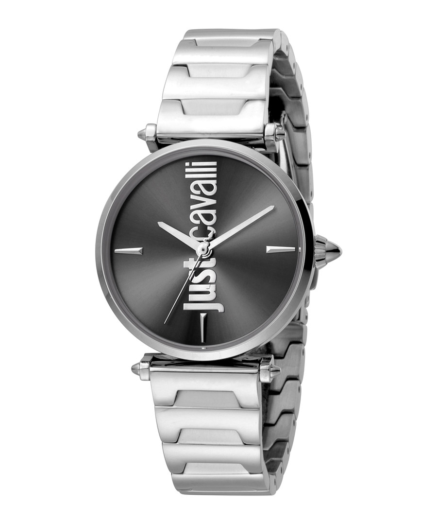 Steel & grey steel watch Sale - JUST CAVALLI