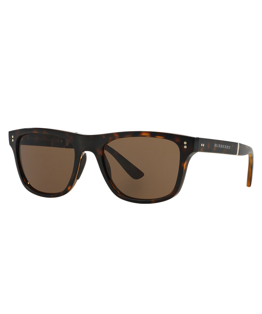 Havana squared D-frame sunglasses Sale - burberry