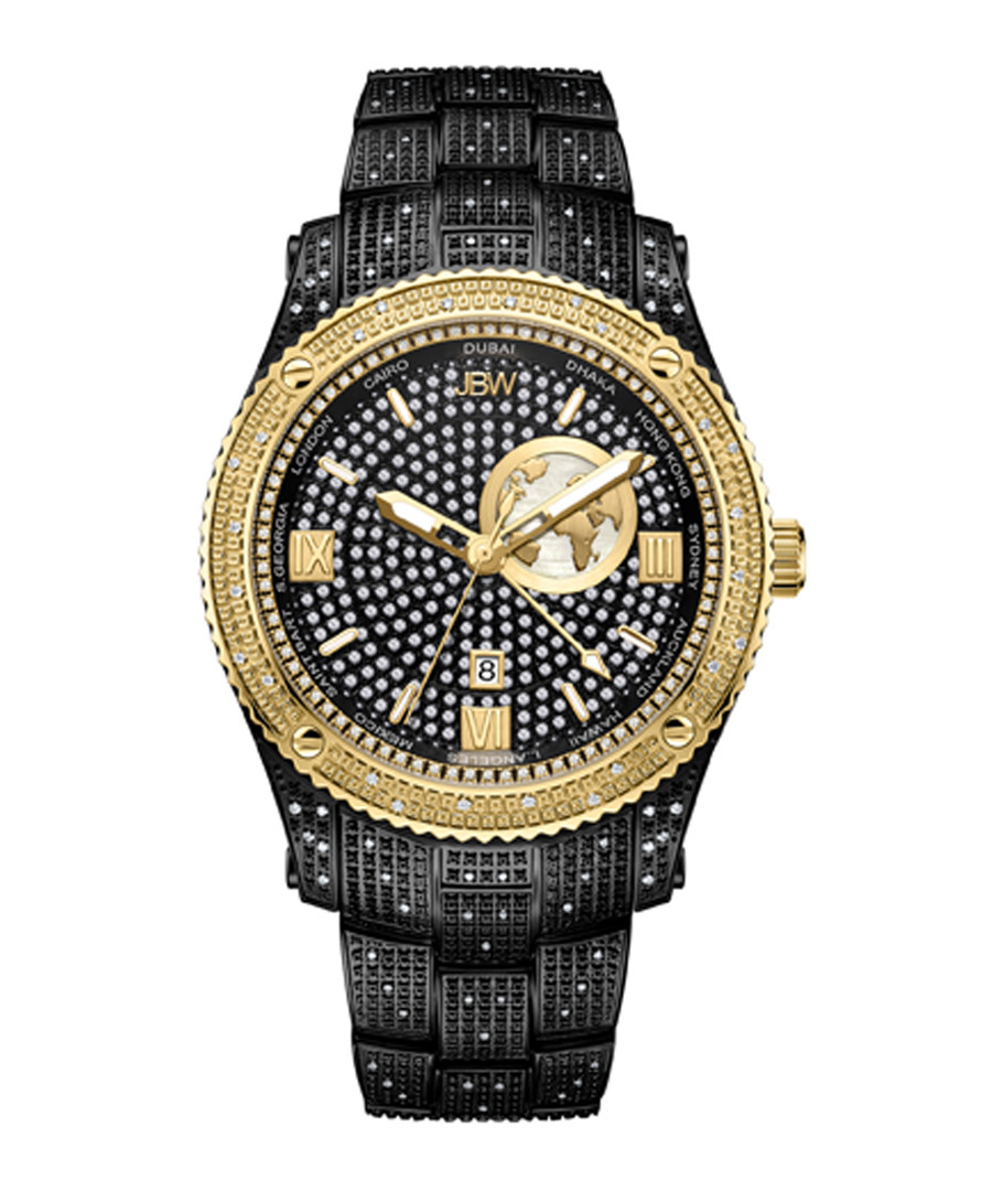Jet Setter GMT 100 diamond watch Sale - jbw