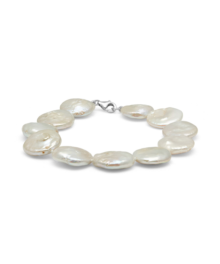 1.2cm white pearl bracelet Sale - Windsor Pearl