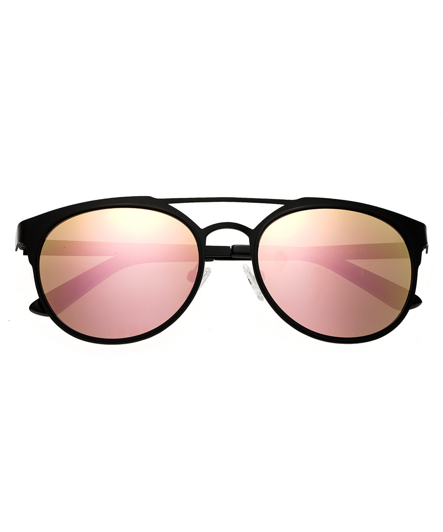 Mensa black & rose gold-tone sunglasses Sale - breed