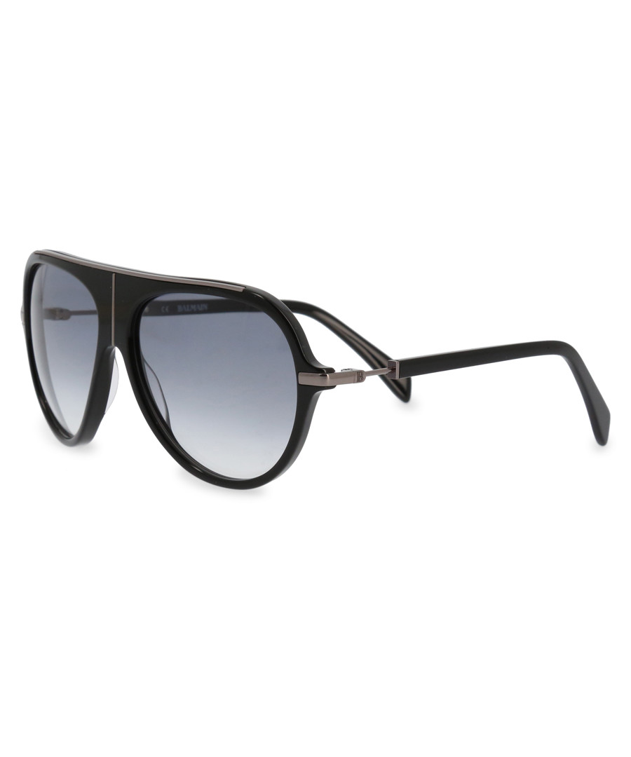 black pilot sunglasses Sale - balmain