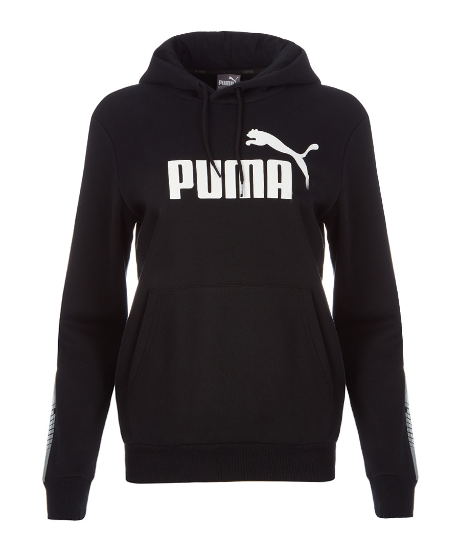 Tape black classic hoodie Sale - puma