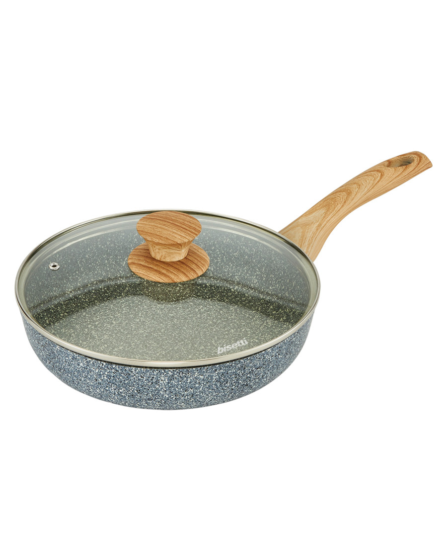 Pierre Gourmet wood handle pan & lid Sale - bisetti