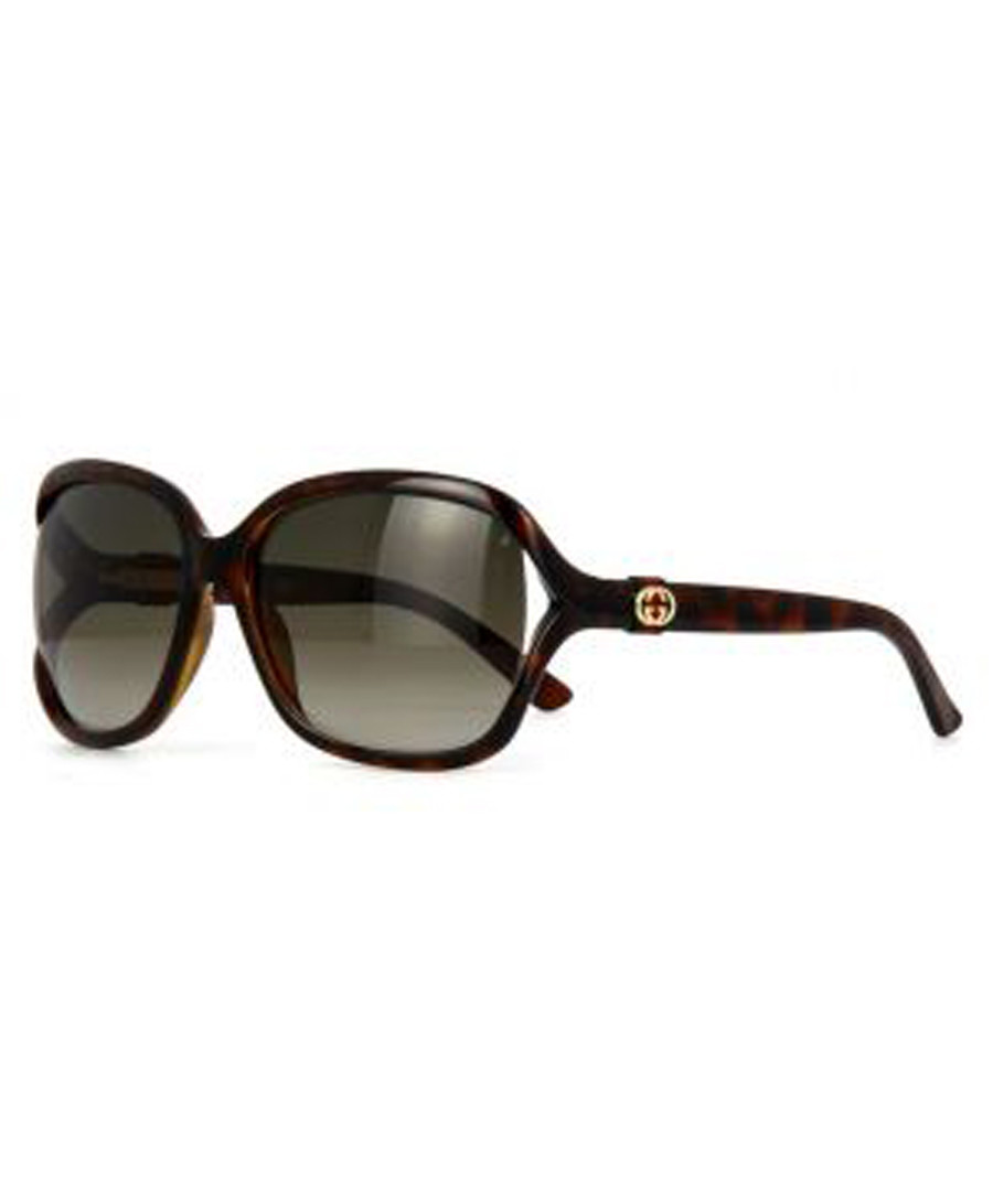 dark Havana squared sunglasses Sale - chopard