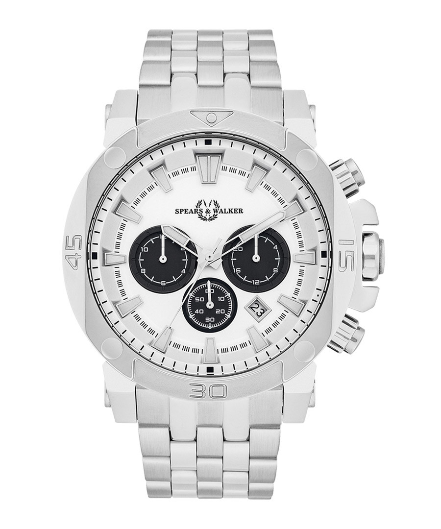 Princeps Magnus steel link watch Sale - spears & walker