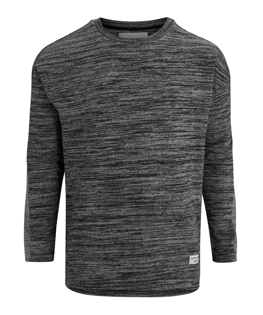 Breeze black melange sweatshirt Sale - bjorn borg