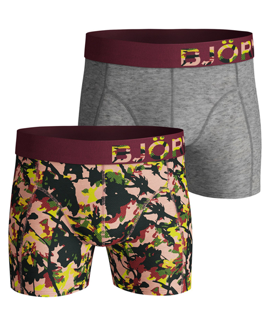 2pc Peach whip branch boxer set Sale - Bjorn Borg