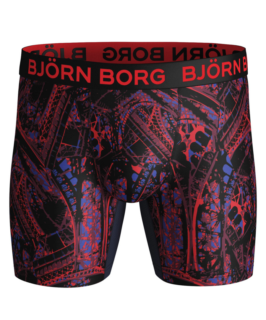 Red Eiffel print boxers Sale - bjorn borg