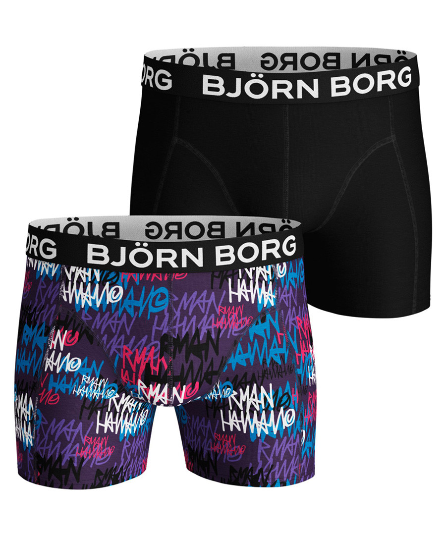 2pc Blackberry Ryan boxer set Sale - bjorn borg