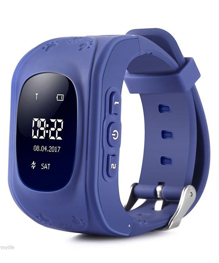 Kids' navy GPS tracking smartwatch Sale - dynergy
