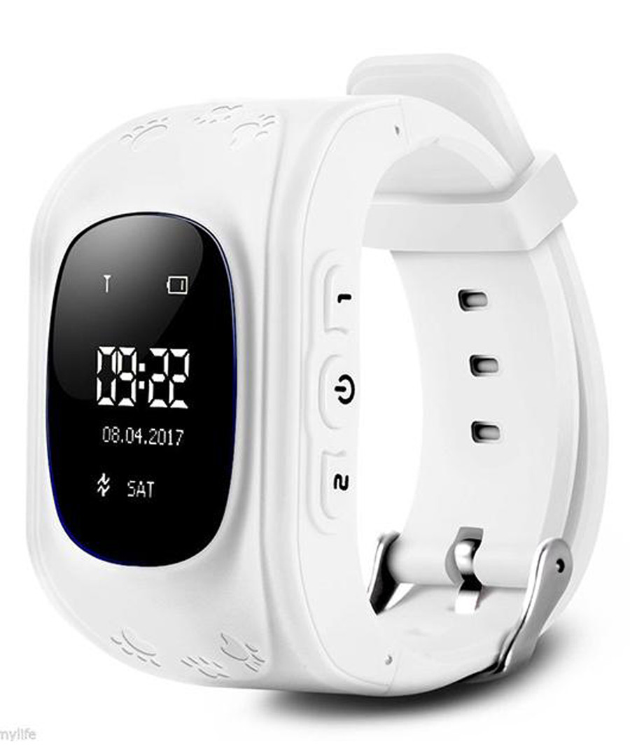 Kids' white GPS tracking smartwatch Sale - dynergy