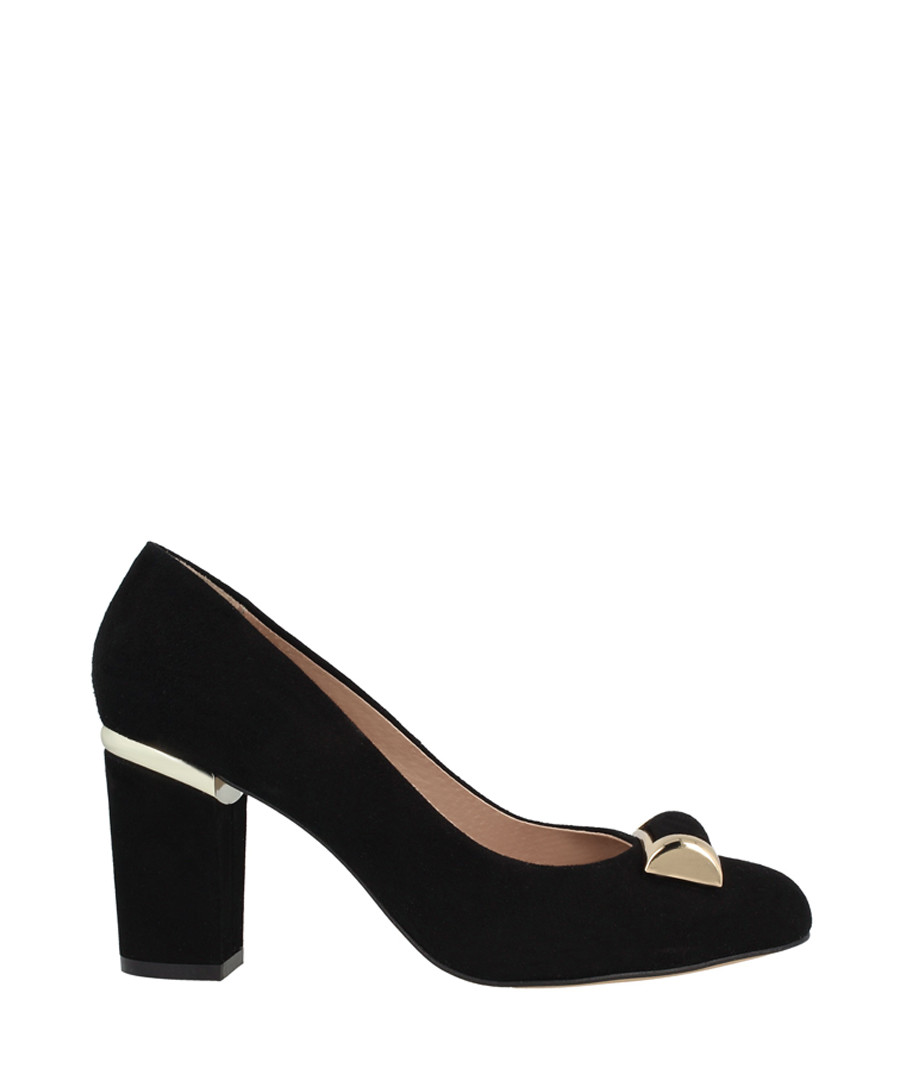 Black pendant block heels Sale - roberto botella