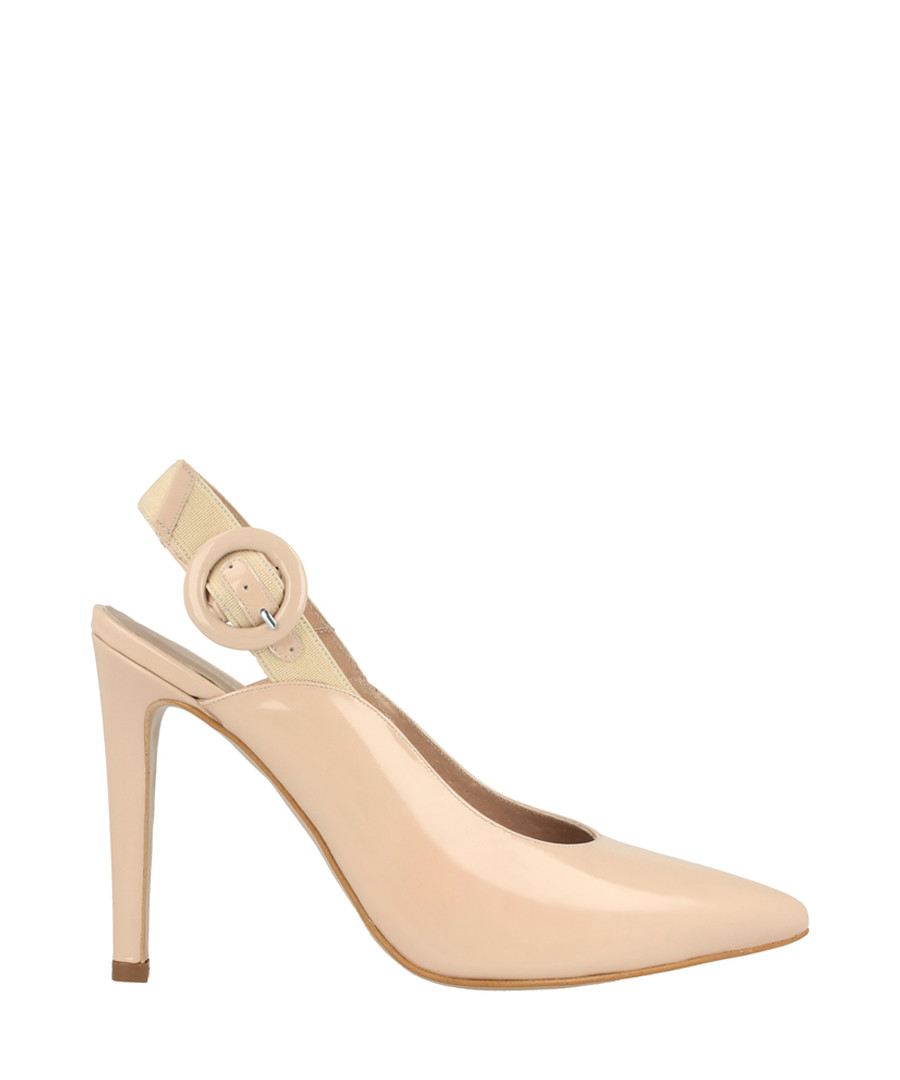 Beige slingback stiletto heels Sale - roberto botella