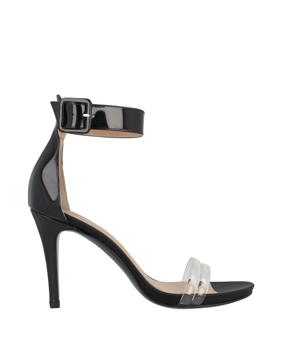 Black ankle strap mid heels Sale - roberto botella