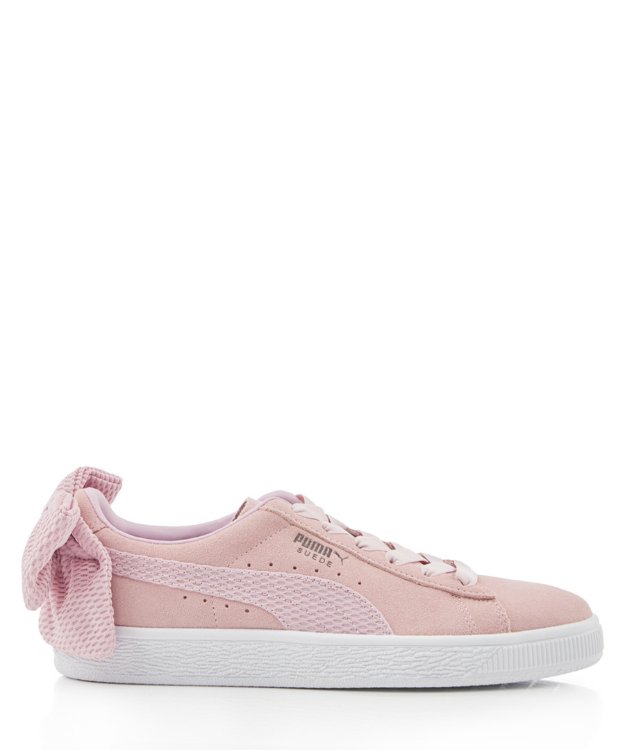 Uprising rose bow suede sneakers Sale - puma