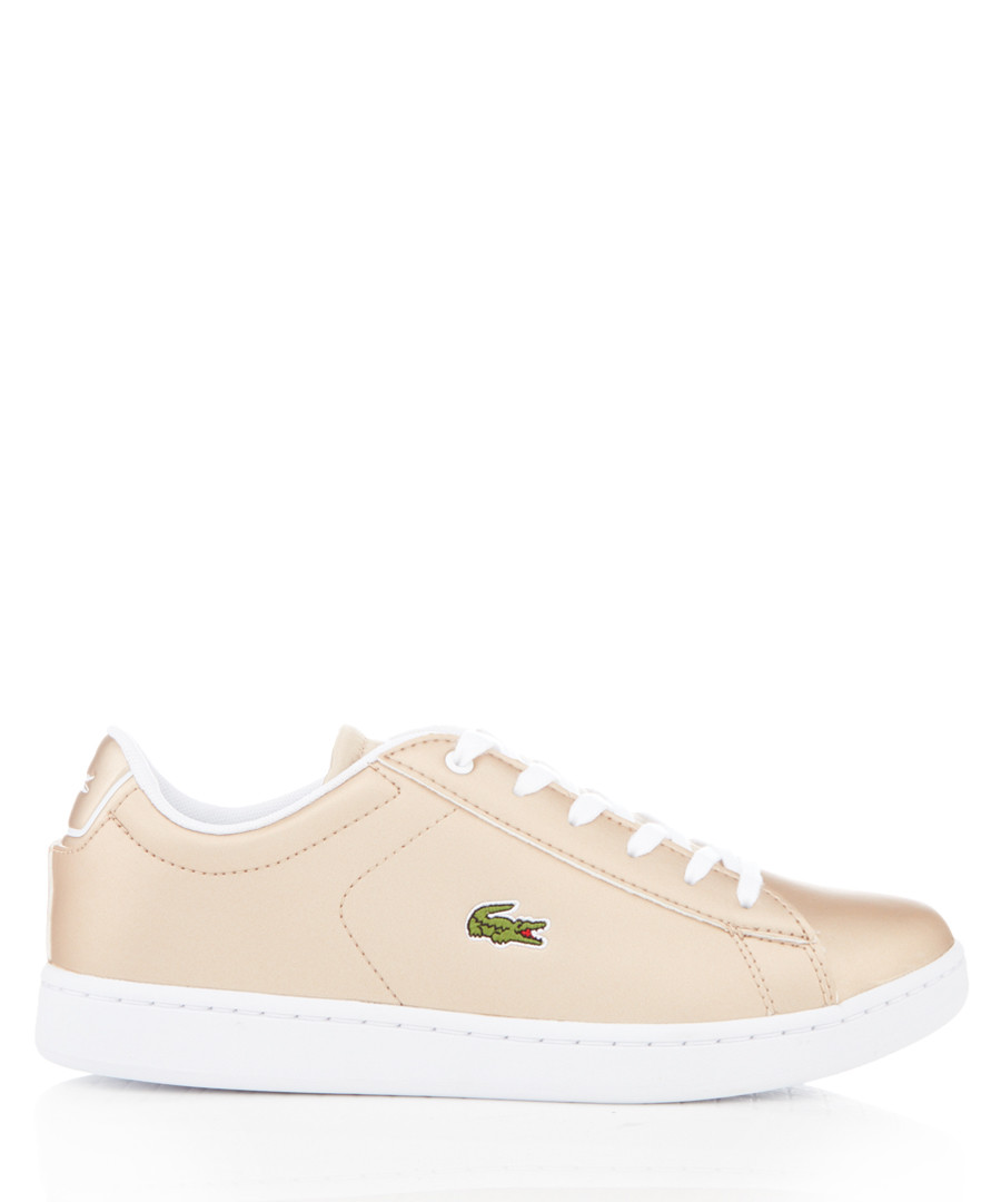 Canaby Evo gold-tone sneakers Sale - lacoste