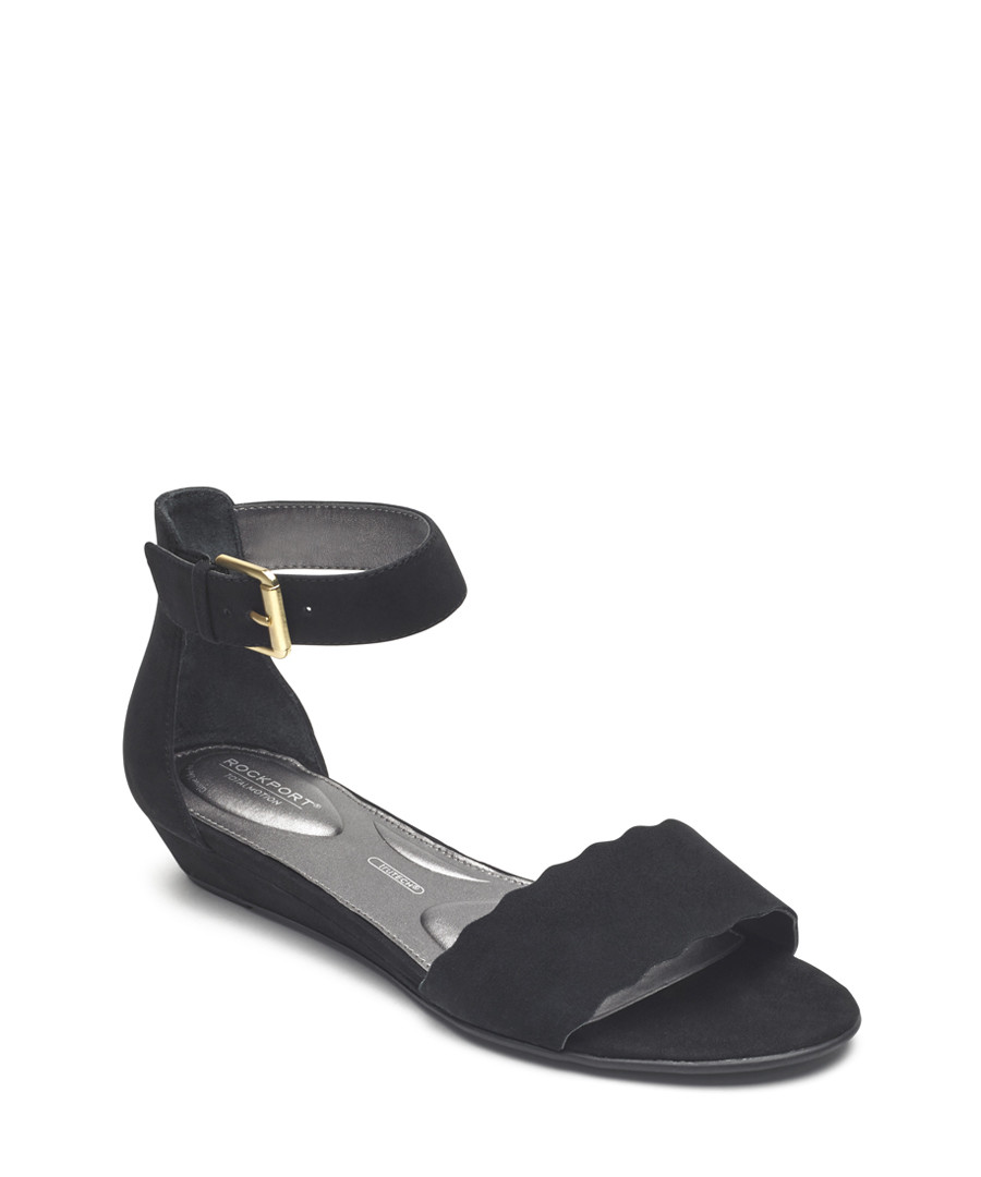 Zandra curve black sandals Sale - rockport