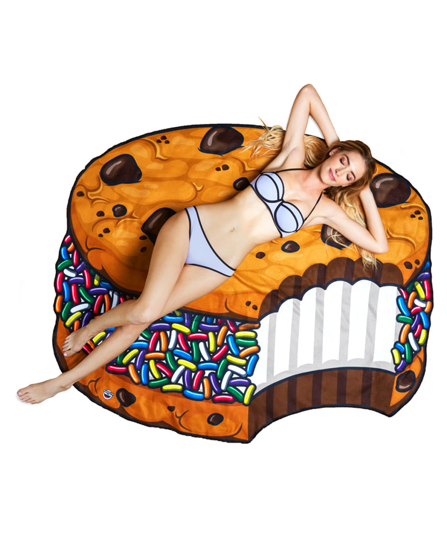 Cookie beach blanket Sale - big mouth inc